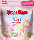 Detergent de rufe capsule Divona Bloom Rose Pine, 60 spălări